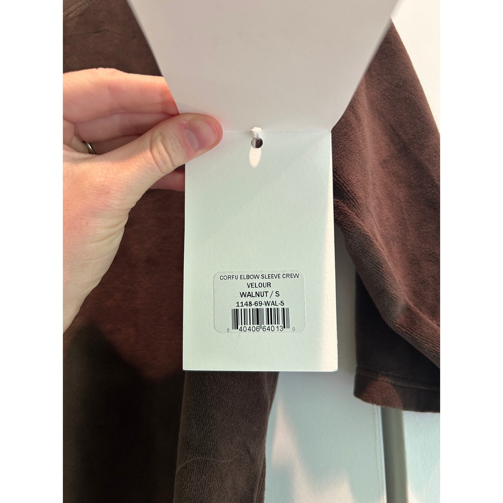 Suzie Kondi Corfu Zephyra Velour Lounge Set Flare Pants Walnut Size S - Picture 4 of 5